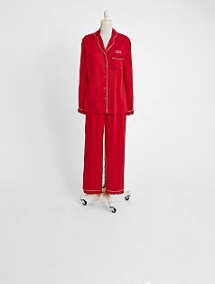 women's personalized pajama set