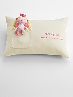 mini plush with pillow