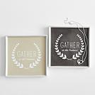 personalized gather porcelain catchall