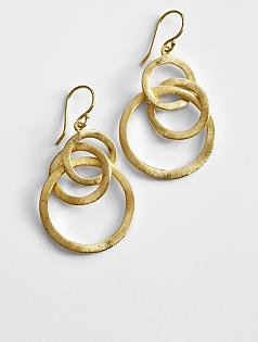 symbolic eternal bond  earrings