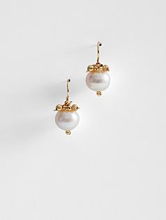 mabel chong pearl small stardust cluster earrings