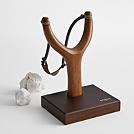 personalized desktop wood sling shot