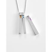 personalized milestones necklace