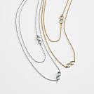 true blue friends necklace