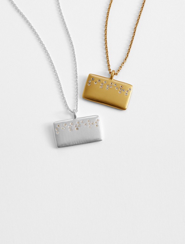 braille sisters necklace