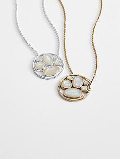 hidden message family necklace