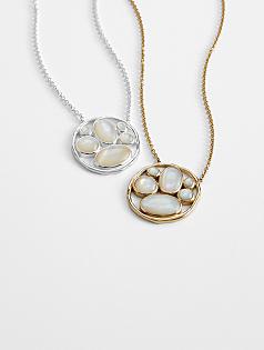 hidden message family necklace