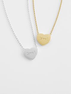 classic heart necklace