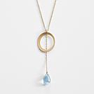 mabel chong blue topaz necklace