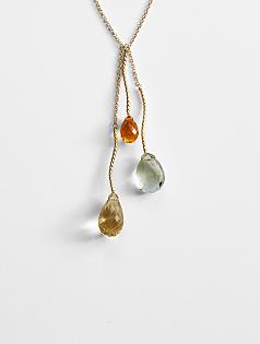 mabel chong mixed stone necklace