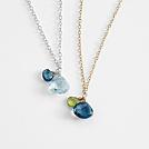 erin gallagher violet birthstone necklace