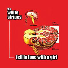 the white stripes "fell in love with a girl" vinyl record