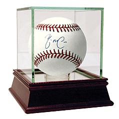 autographed current baseball