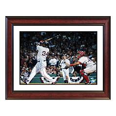 david ortiz autographed photo