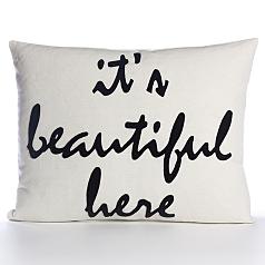 eco pillow – its beautiful here