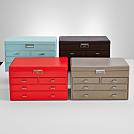 large leather jewelry box