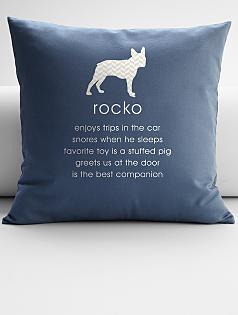 personalized pet traits throw pillow cover