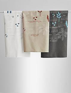 personalized 2014 calendar kitchen towel