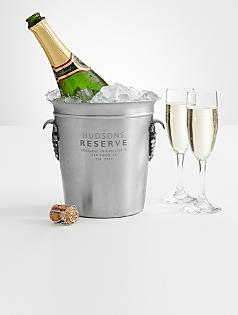 too much champagne wine bucket