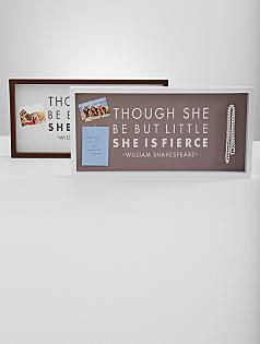 she is fierce keepsake display