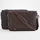 personalized leather messenger bag