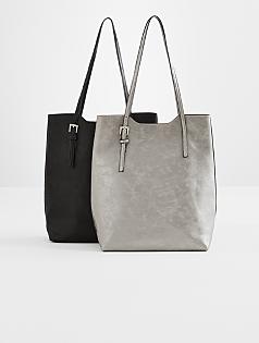 un billion aki metallic tote bag