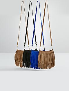 vanessa mini fringe crossbody