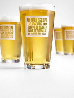 personalized brewing co. pub glasses