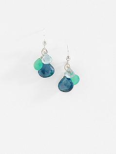 customized birthstone drop earring