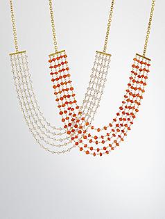 multi strand gemstone necklace