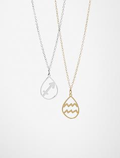 kris nations zodiac teardrop necklace