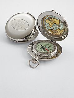 personalized pocket compass