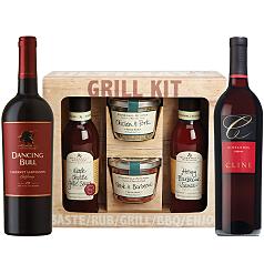 Stonewall Kitchen Grilling & Wine Gift Set 