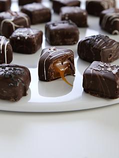 premium salted caramels