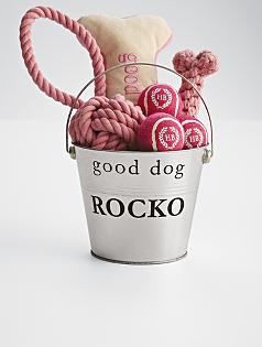 harry barker pink toy gift bucket