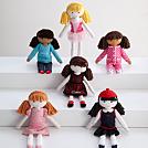 personalizable rag doll + accessories