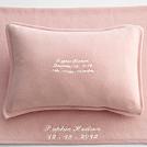 cashmere pillow + blanket pink