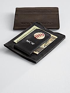 MLB™ baseball team money clip wallet