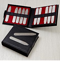 personalized hidden message collar stays