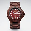 brown natural wooden watch 