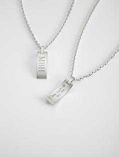 hidden message tag necklace
