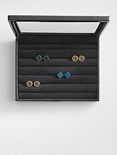 deluxe cuff link display case