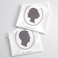 personalized cameo silhouette pillow cases