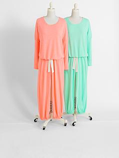 eberjey heather slouchy tee + cropped pant