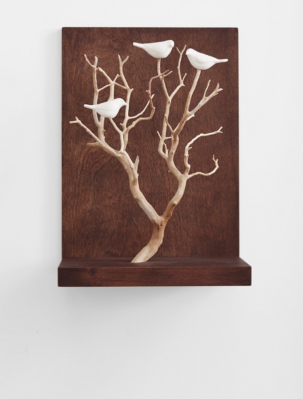 wall hanging bird tree