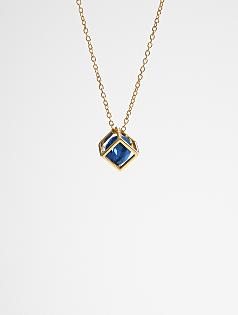5th anniversary blue sapphire necklace