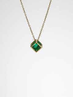 20th anniversary emerald necklace