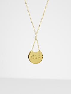 personalized anniversary charm necklace