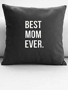 mom quote series throw pillow cover