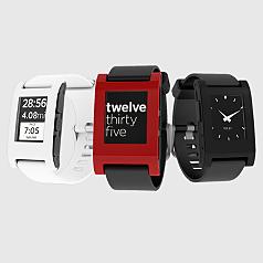 pebble bluetooth smartwatch
